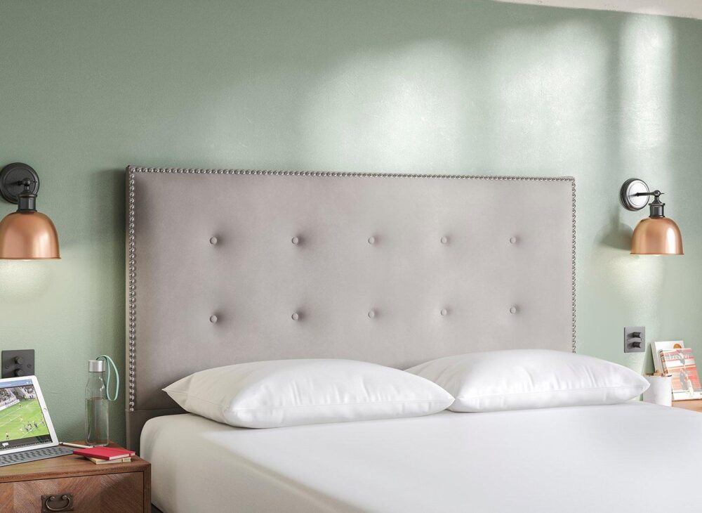 Dream Team Levisham Headboard in grey